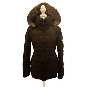 ❤️HOST PICK❤️ Calvin Klein Black Puffer Jacket With Removable Hood-Size S